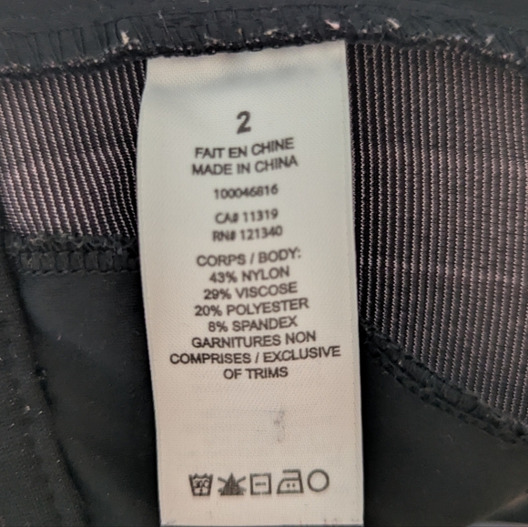 Dynamite striped work pants Size 2 - Picture 4 of 4